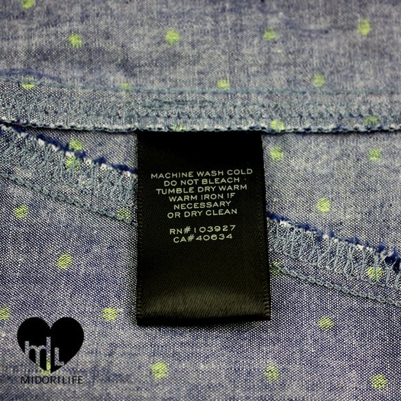 MARC BY MARC JACOBS Dotty Chambray Sleeveless Button Down - Picture 6 of 8